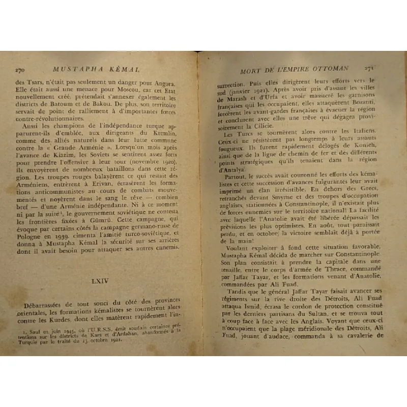 Mustapha Kémal - Benoist Mechin 603867