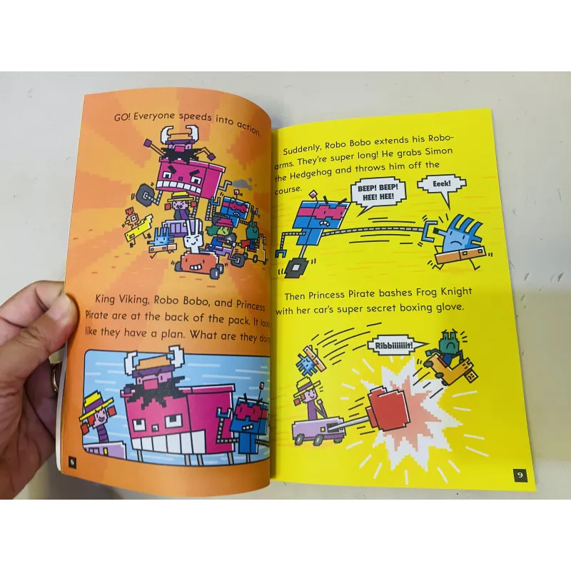 [Sách 2hand từ US] Like new 90% - Press Start! Super Rabbit Racers 800436