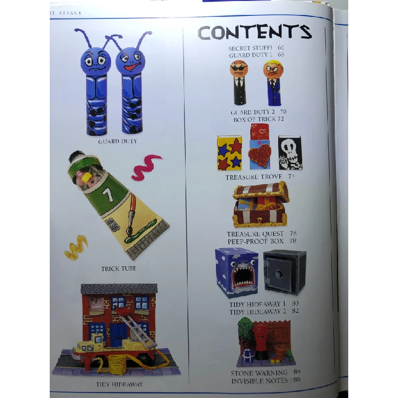 Amazing Art Attack Stuff BÌA CỨNG DK mới 85% bẩn nhẹ Neil Buchanan HPB3107 NGOẠI VĂN 458444