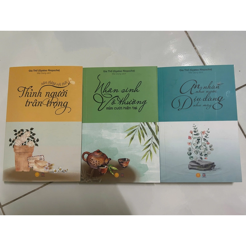 Combo Nhân Sinh Vô Thường + An Nhàn Như Nước - Dịu Dàng Như Mây + Thỉnh Người Trân Trọng 446474
