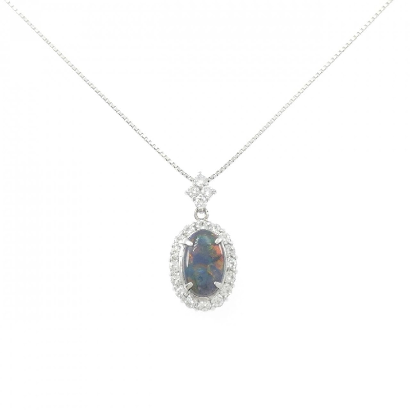 Dây chuyền Black Opal PT900/PT850 1.35CT - Hàng hiệu Chính hãng 857724