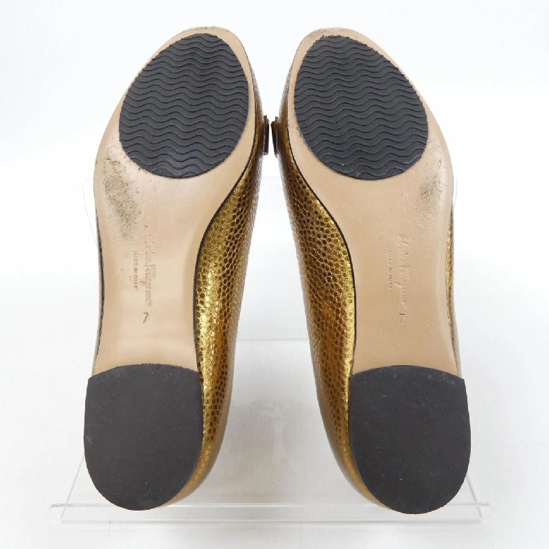 【Mã giảm giá】Giày bệt FERRAGAMO 664418