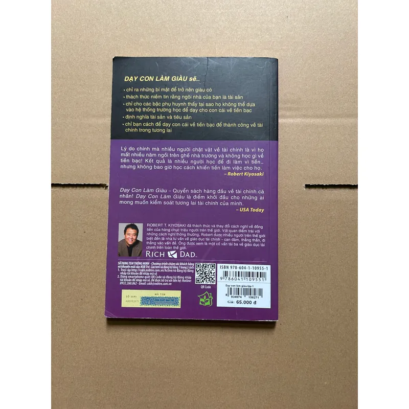 Dạy con làm giàu tập 1 - để không có tiền vẫn tạo ra tiền 602923