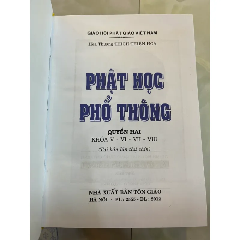 PHẬT HỌC PHỔ THÔNG TRỌN BỘ (HỘP VÀ BÌA CỨNG) - THÍCH THIỆN HOA  1043581