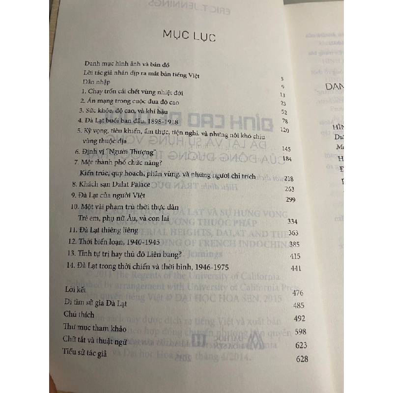 ĐỈNH CAO ĐẾ QUỐC- Tác giả: Eric T. Jennings- Sách mới 90% 409921