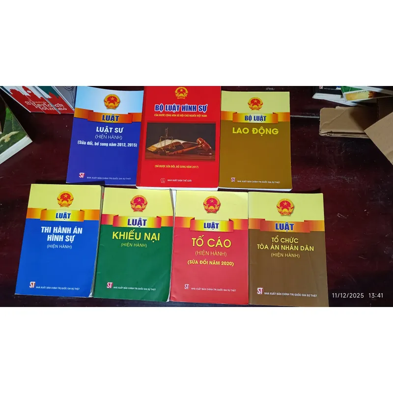 Combo 7 quyển sách Luật Việt Nam 694166