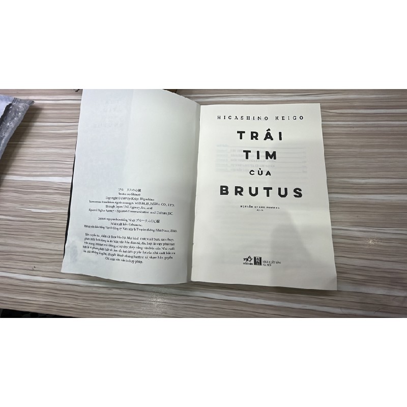 Trái tim của Brutus - Higashino Keigo 58255