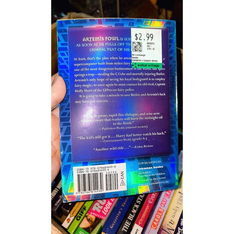ARTEMIS FOWL - THE ETERNAL CODE 493021