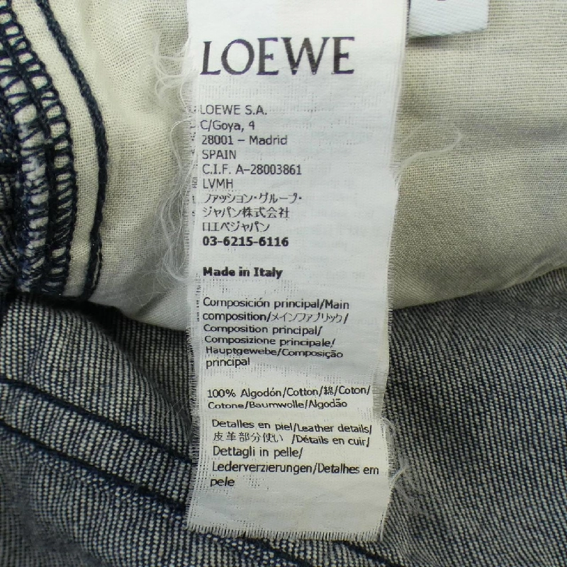 【Mã giảm giá】Quần jeans LOEWE 650796