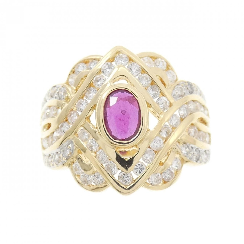 Nhẫn Ruby 18KYG - Hàng hiệu Authentic 846899