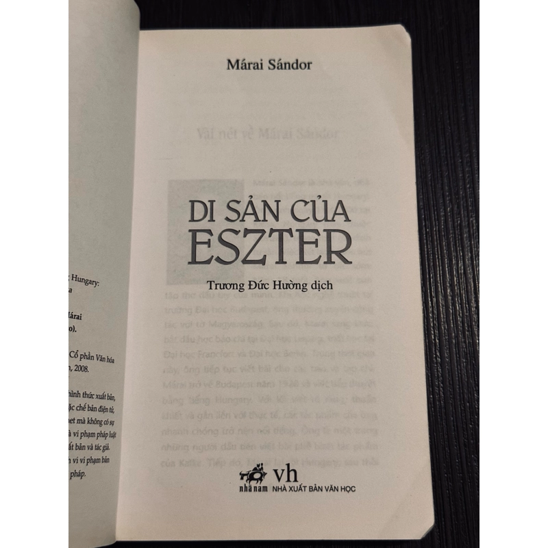 Di sản của Eszter 471554