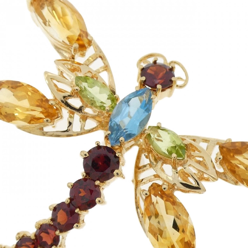 Ponte Vecchio Bướm Đá Màu Brooch 666595