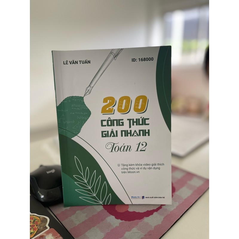 200 công thức giải nhanh Toán 12 - Lê Văn Tuấn 185166