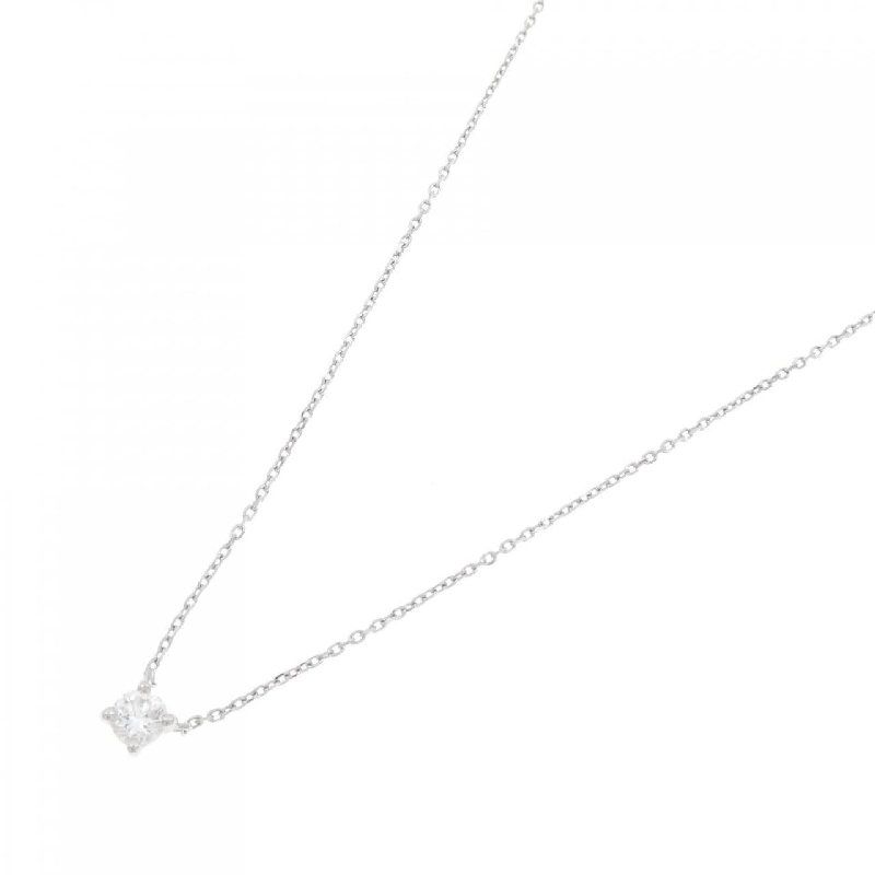 PT950 Solitaire Diamond Necklace - Hàng hiệu Authentic 861752