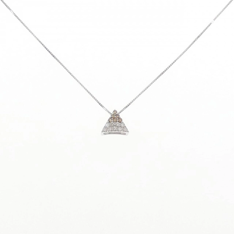 K18WG Dây chuyền kim cương 0.30CT - Hàng hiệu Chính hãng 859251