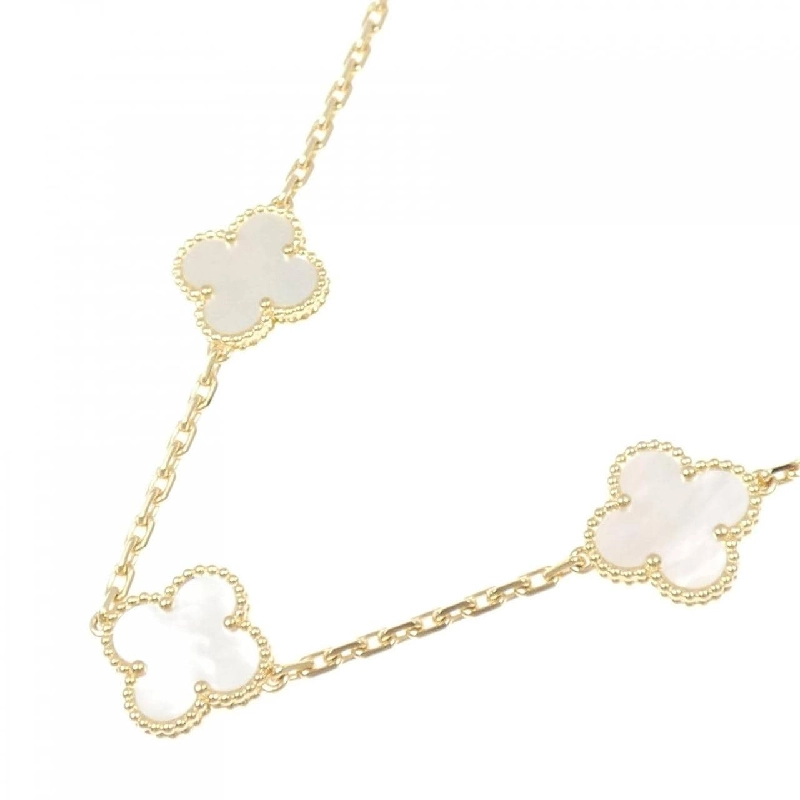 Vòng cổ Van Cleef & Arpels Vintage Alhambra 10 Motif - Hàng hiệu Authentic 840420