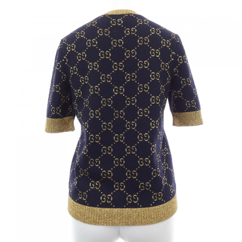 Gucci GG Cotton Lame Fabric Top 526759-X9W83 Knit - Hàng hiệu Authentic 774949