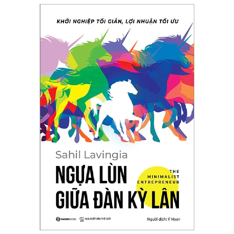 Đọc sách cùng PK - Sách Ngựa lùn giữa đàn kỳ lân - Sahil Lavingia2023 New 100%  - BOOKS SÀI GÒN 260080