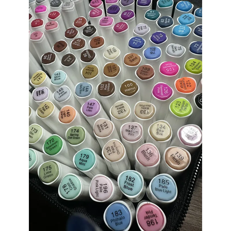 Bút marker hai đầu Ginflash 168 màu 717588