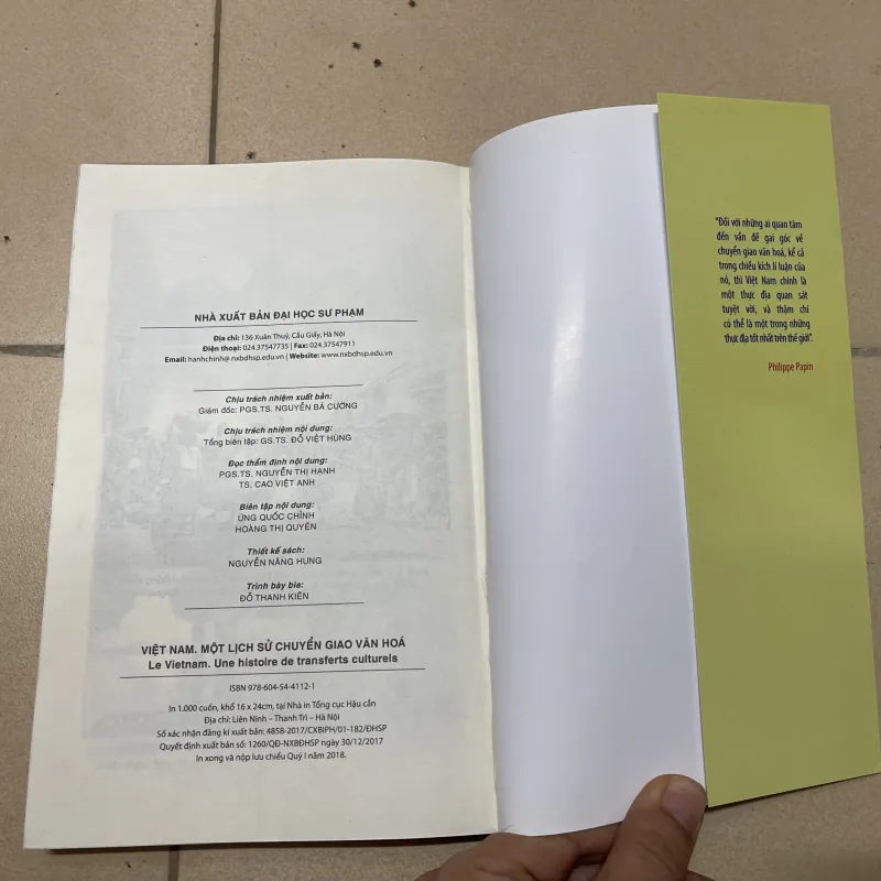 Việt Nam một lịch sử chuyển giao văn hóa (b) 990103