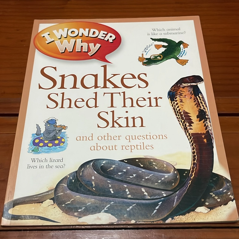 PICTURE BOOK Snakes shed their skin 536374