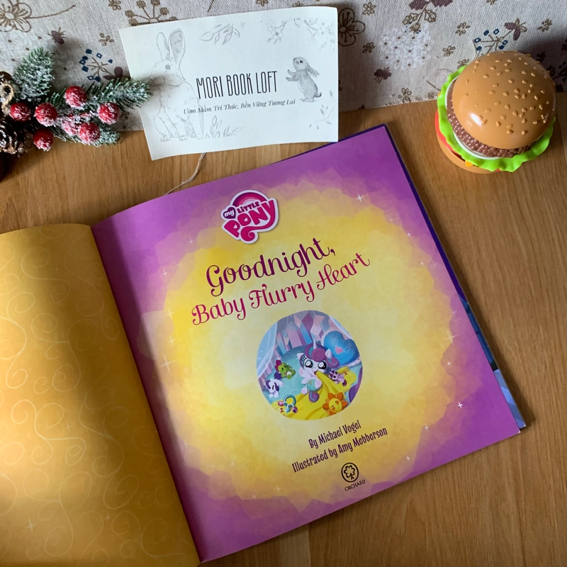 Sách tranh My Little Pony: Goodnight, Baby Flurry Heart, Used, Picture Book For Kids 459511