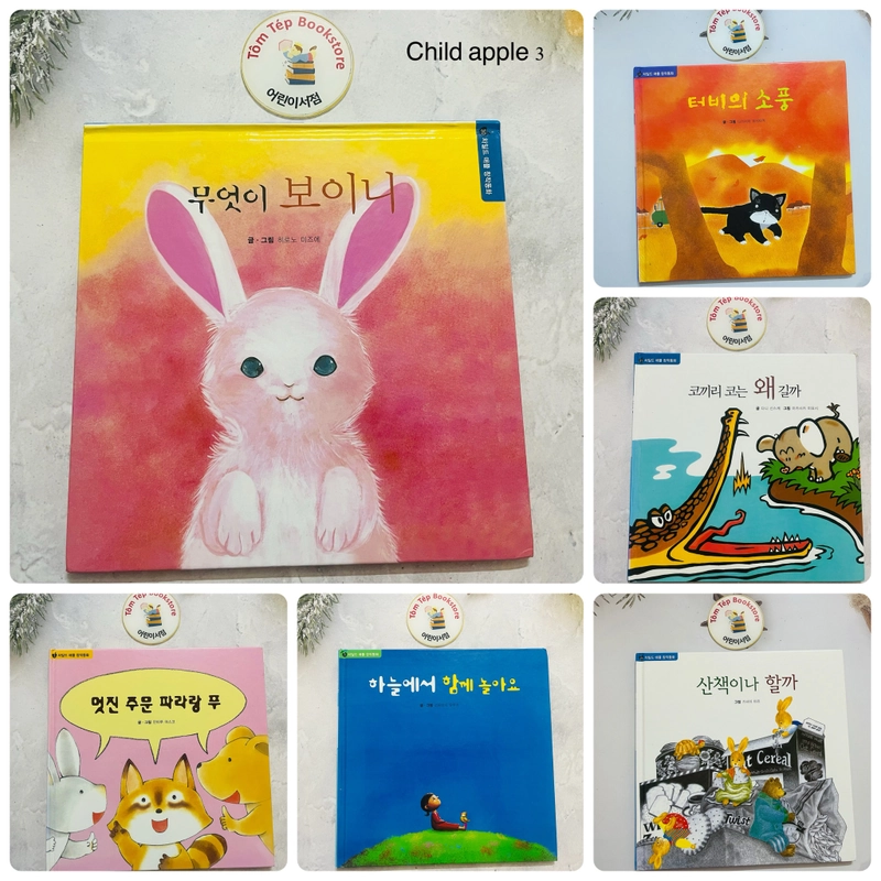 Ehon  bản tiếng Hàn 차일애플 창작동화- Child apple 3 496879