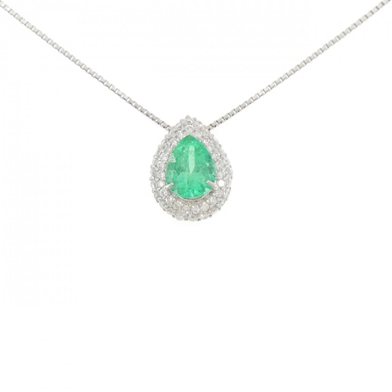 Dây chuyền Emerald PT900/PT850 2.30CT - Hàng hiệu Chính hãng 863544