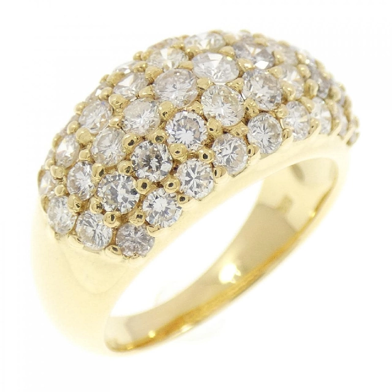 Nhẫn kim cương Pavé K18YG 2.085CT - Hàng hiệu Chính hãng 851732