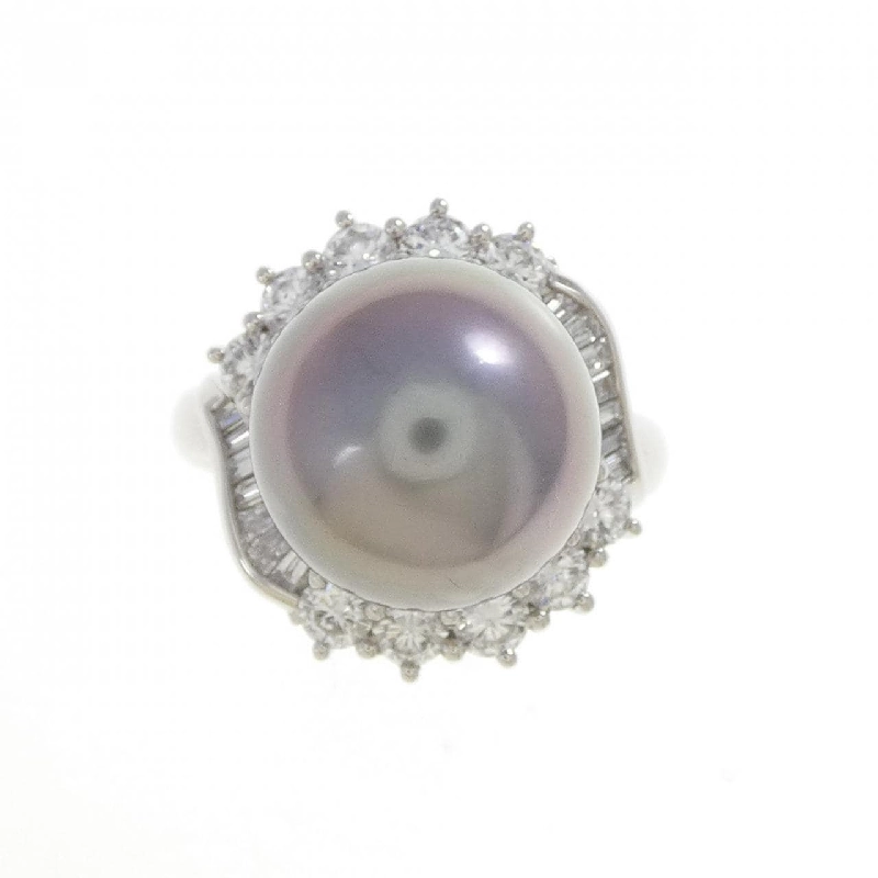 Nhẫn ngọc trai đen PT900 12.7mm - Hàng hiệu Chính hãng 853731