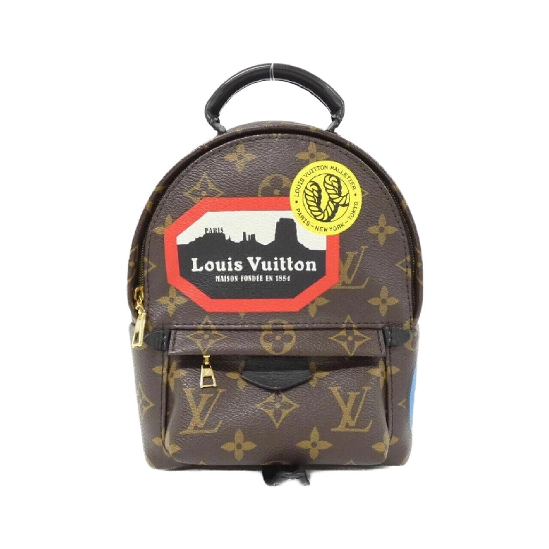 Ba lô Louis Vuitton Monogram World Tour Palm Springs MINI M42971 611634