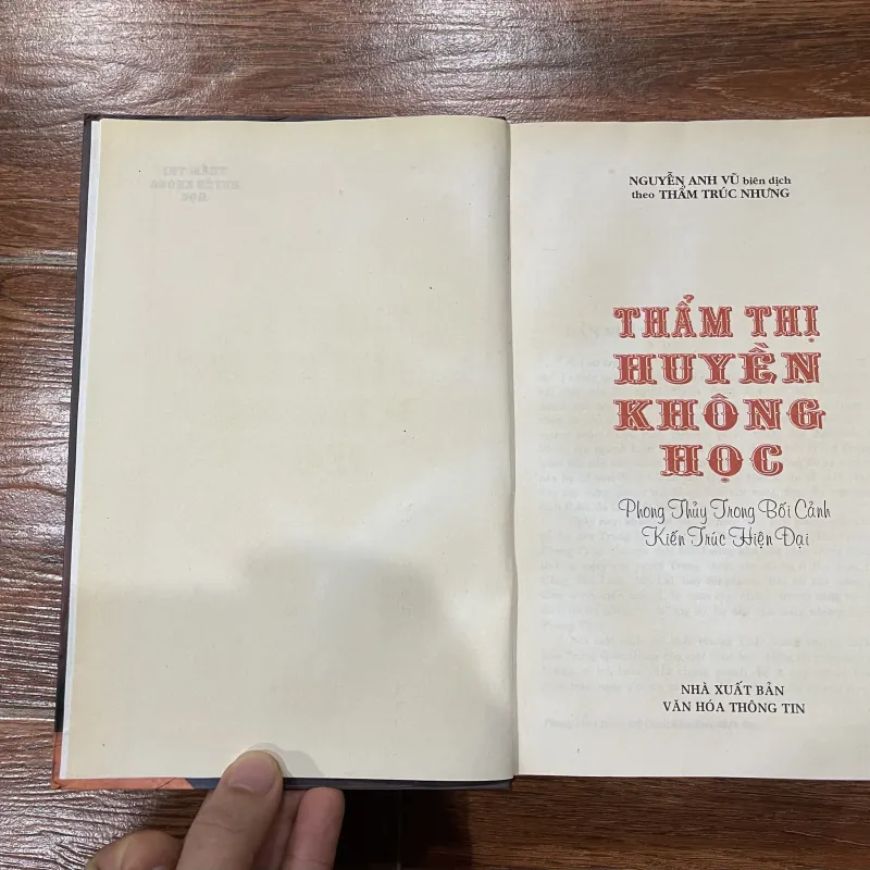 Thẩm thị huyền không học - Phong thủy trong bối cảnh kiến trúc hiện đại (t4) 779484