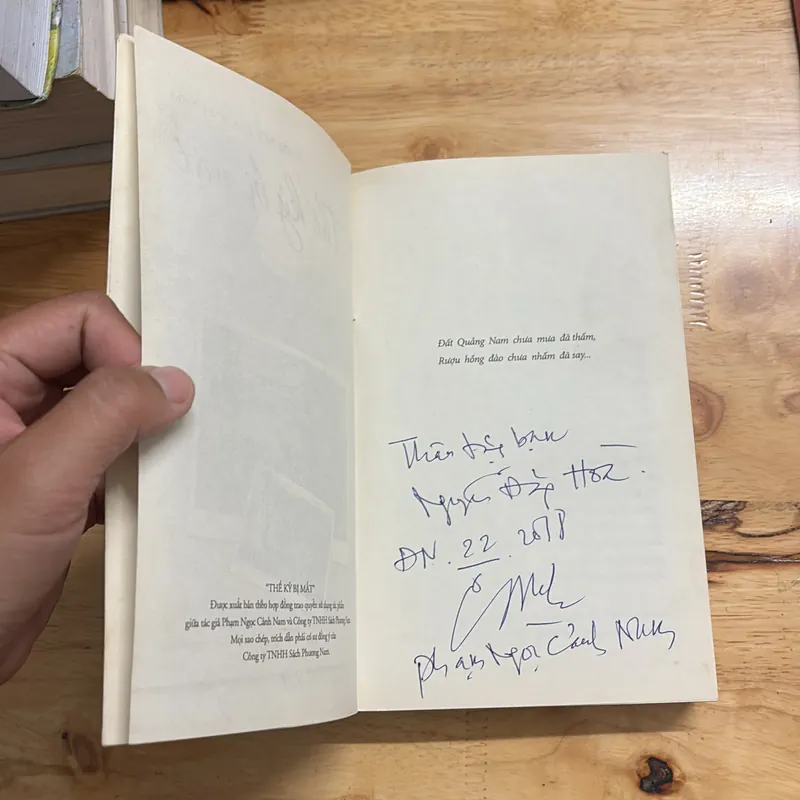 [Chữ Ký Tác Giả] - II Tiểu Thuyết Lịch Sử: Thế Kỷ Bị Mất - Phạm Ngọc Cảnh Nam - 2011 691281