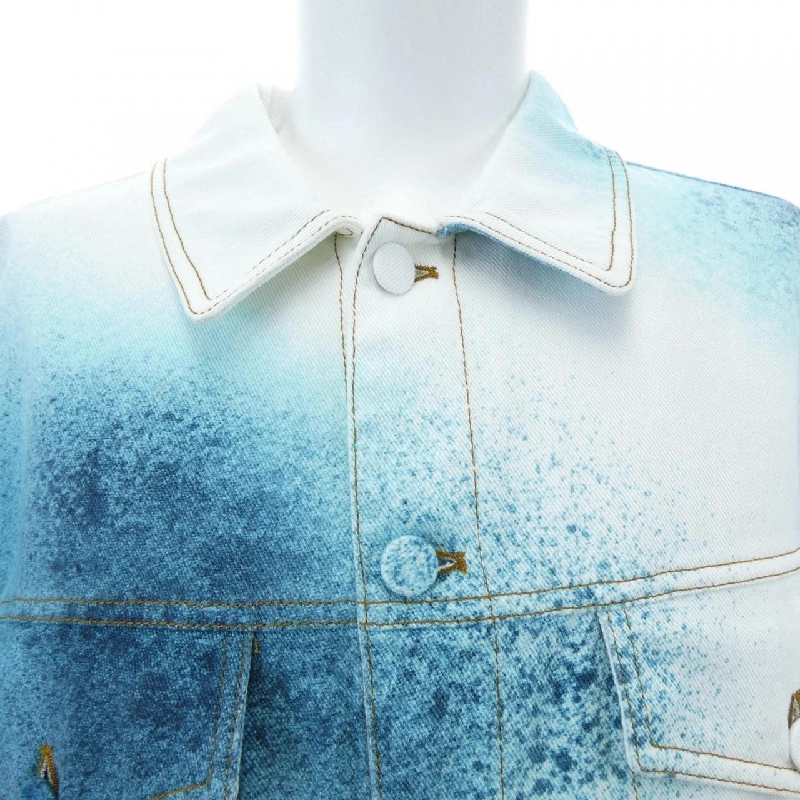Áo khoác denim LOUIS VUITTON LV Spray - Hàng hiệu Authentic 899691