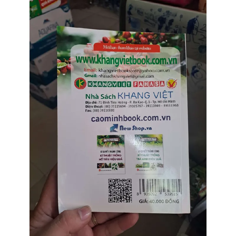 Bí quyết thành công kĩ thuật trồng cà phê hiệu quả - Minh Ngọc GIÁO TRÌNH, CHUYÊN MÔN HCM0910 588405