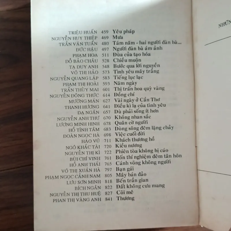 Những câu chuyện tình 763366