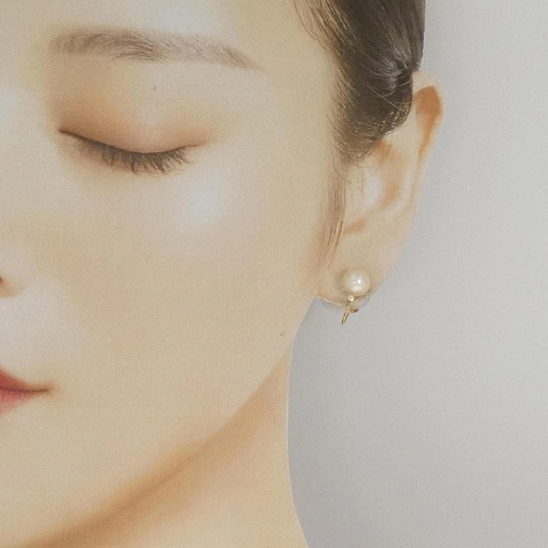 Bông tai ngọc trai Akoya K18YG 7.3mm - Hàng hiệu Chính hãng 873524