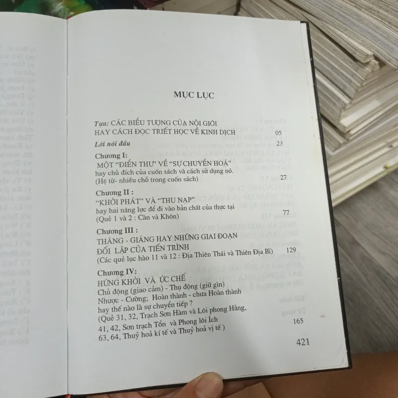 Các Biểu Tượng Của Nội Giới Hay Cách Đọc Triết Học Về Kinh Dịch - Francois Jullien 974596
