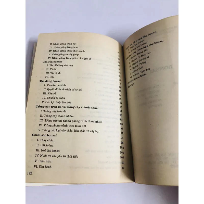 BONSAI - 172 trang, nxb: 1993  703011
