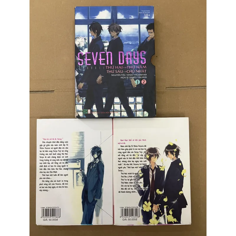 Seven Days (Combo tập 1 và 2 kèm box) 1002812