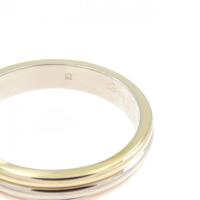 Nhẫn cưới ba vàng Cartier - Hàng hiệu Authentic 833078