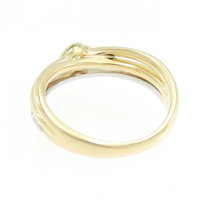 Nhẫn kim cương K18YG/PT900 0.180CT 668841