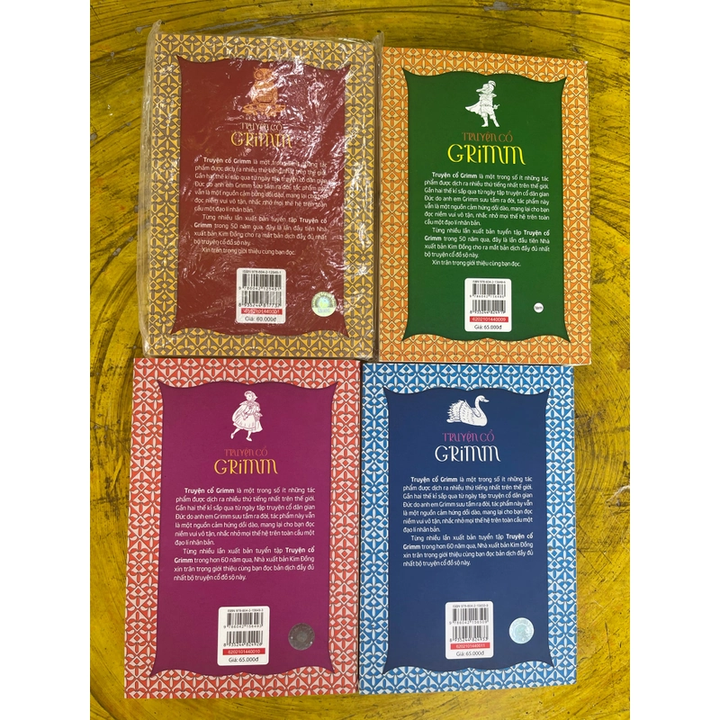 Truyện cổ Grimm bốn cuốn đầy đủ nhất 469669