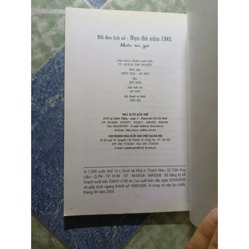 Nỗi đau lịch sử nạn đói 1945 - Nhiều tác giả 927802
