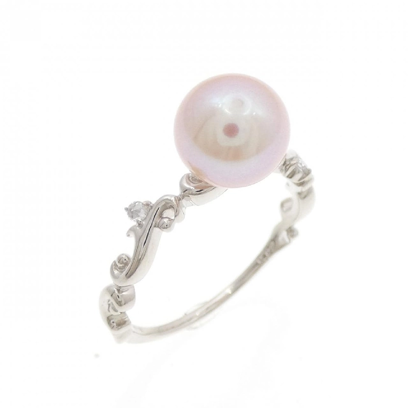 Nhẫn ngọc trai nước ngọt K18WG 8.1mm - Hàng hiệu Chính hãng 852121