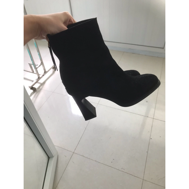 Boot da lộn cao gót size 39 379674