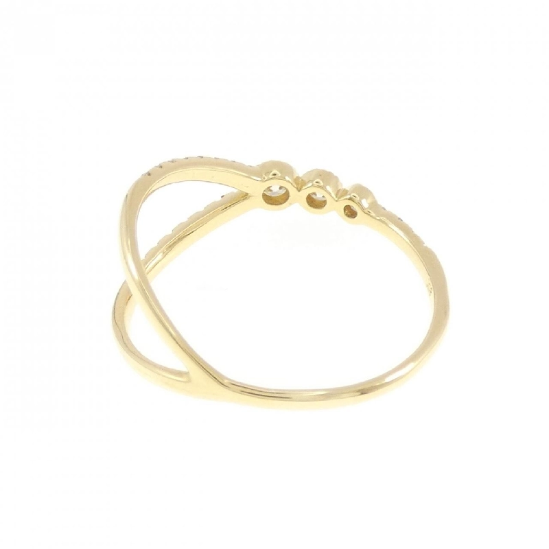 【Sản phẩm mới】Nhẫn kim cương K18YG 0.22CT 670176