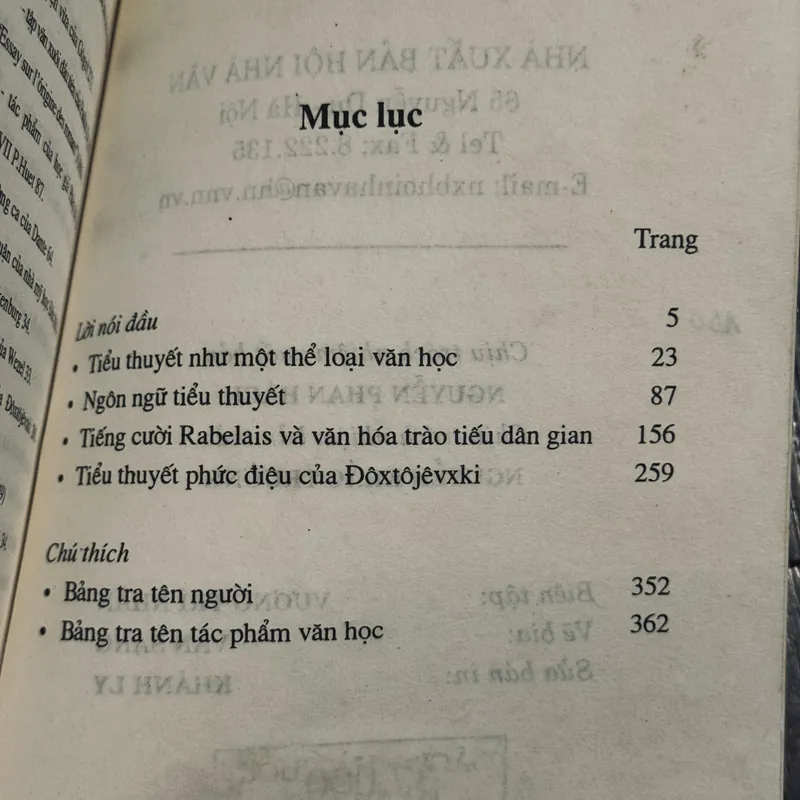 Lý luận và thi pháp tiểu thuyết 568507