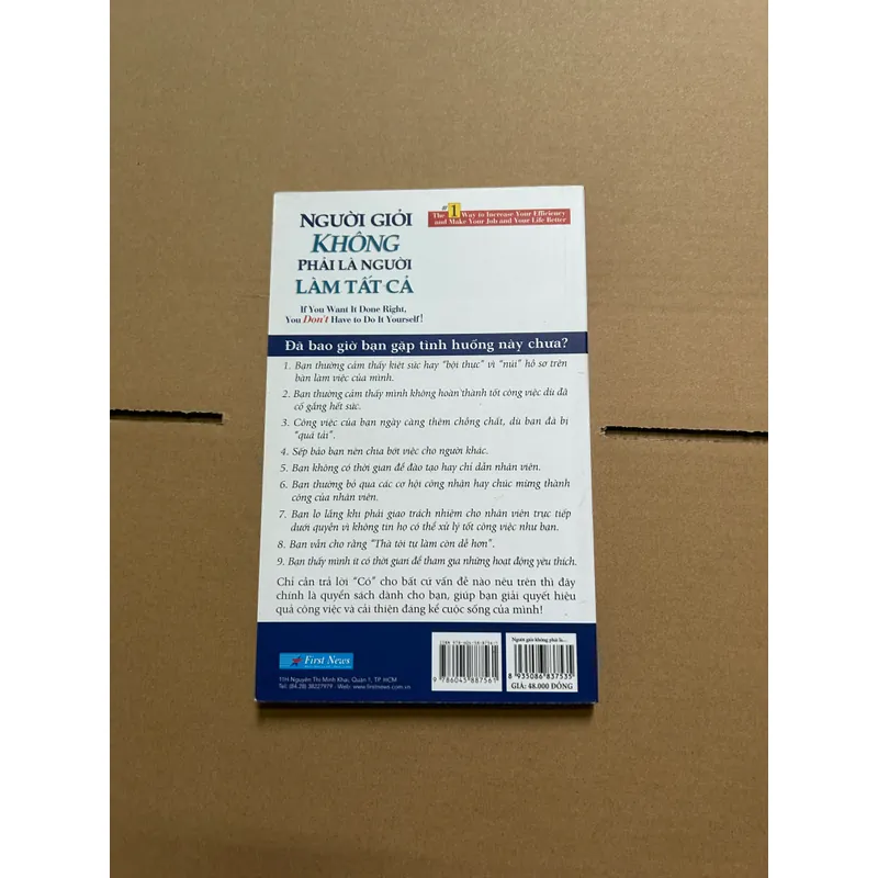 Người giỏi không phải là người làm tất cả 701696