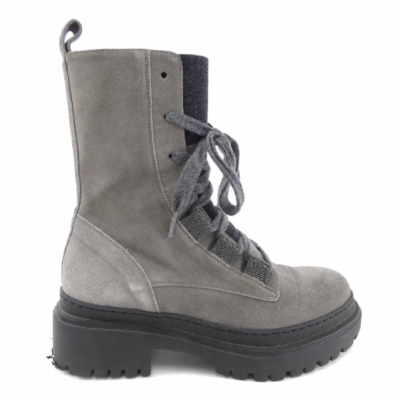 【Mã giảm giá】Brunello Cucinelli Giày boot 664039